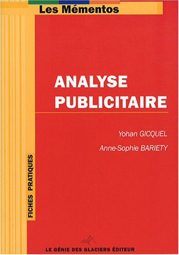 Analyse publicitaire : fiches pratiques