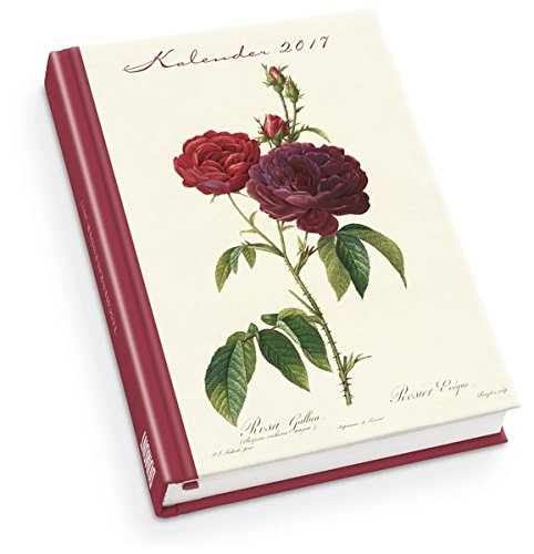 redoutés rosen taschenkalender 2017