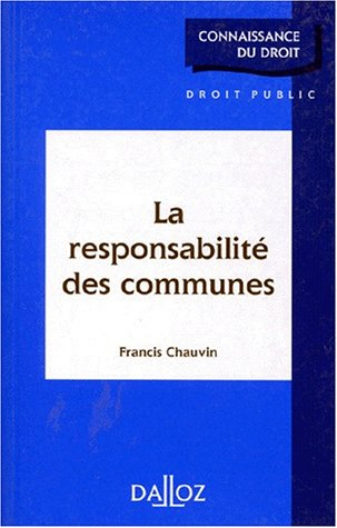 La responsabilité des communes