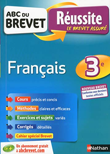 Français 3e : nouveau brevet