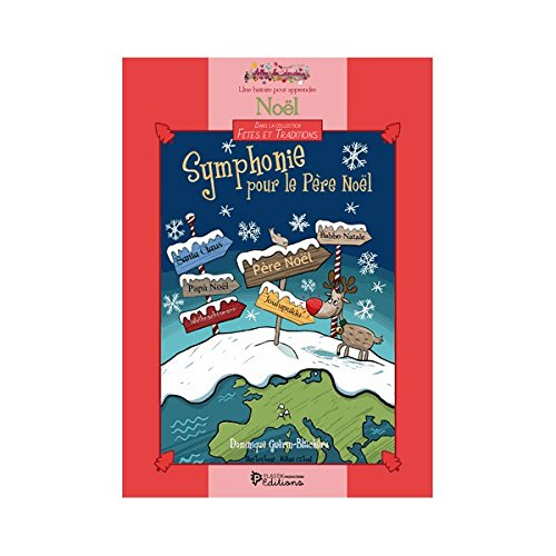 symphonie pour le père noël : livre , coloriages