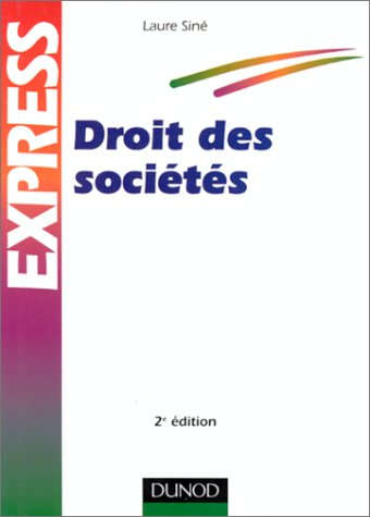 droit des societes. 2ème édition