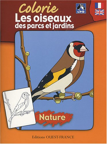Colorie les oiseaux des parcs et jardins