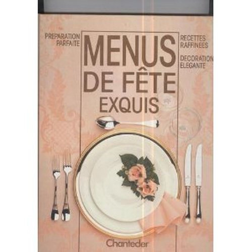 menus de fête exquis