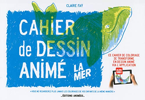 La mer : cahier de dessin animé