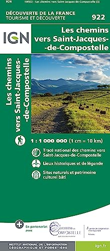 922 - Les chemins de saint jacques de compostelle