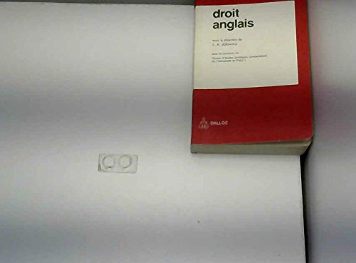 droit anglais (précis dalloz)