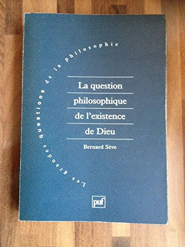 la question philosophique de l'existence de dieu