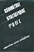Géométrie et statistique : 1re S et E
