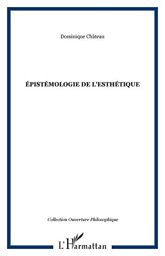 Epistémologie de l'esthétique