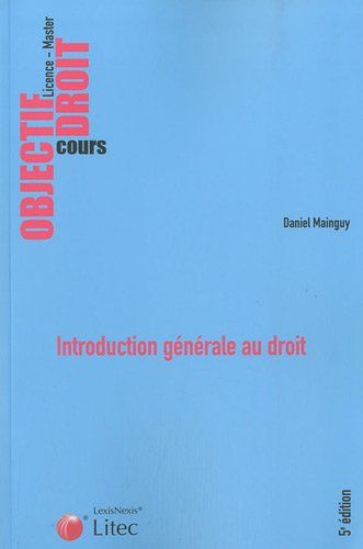 Introduction générale au droit