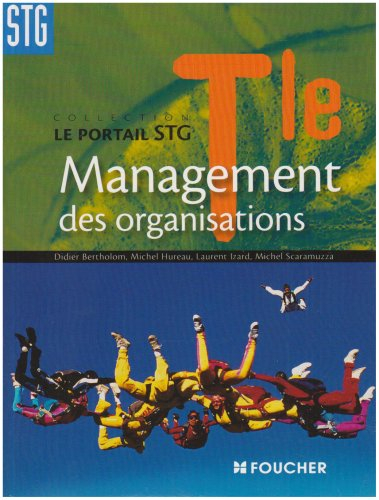 Management des organisations terminale STG