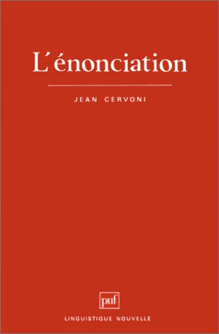 L'Enonciation