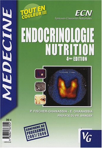Endocrinologie nutrition : ECN, épreuves classantes nationales