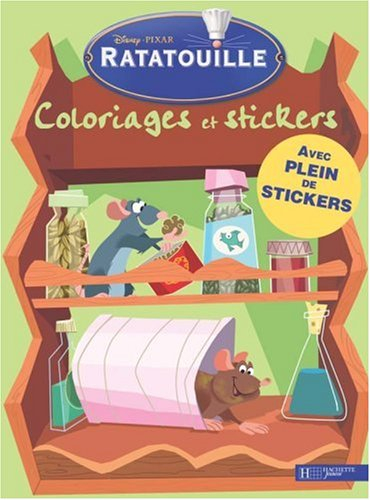 Ratatouille : coloriages et stickers