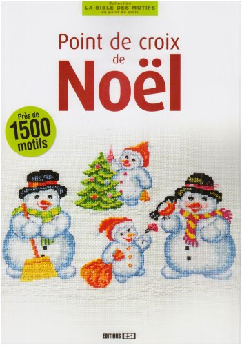 Point de croix de Noël : près de 1.500 motifs