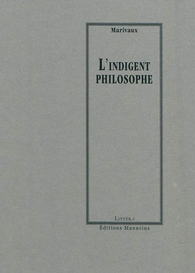 L'Indigent philosophe