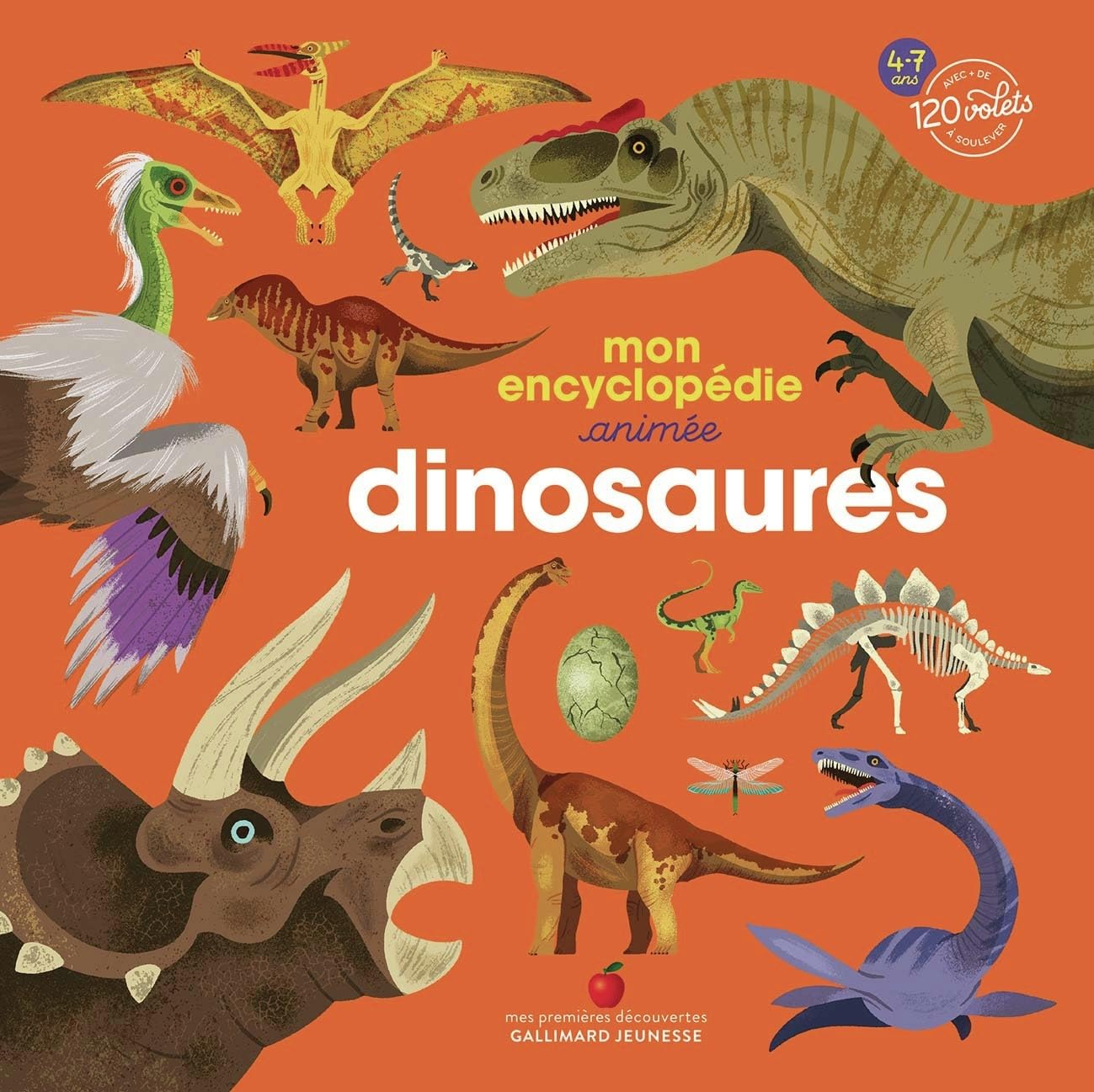 Mon encyclopédie animée : dinosaures