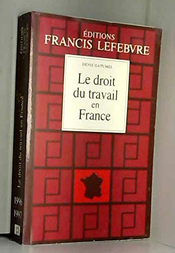 Le droit du travail en France: Principes et approche pratique du droit du travail