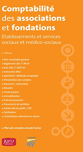 Comptabilité des associations et fondations : établissements et services sociaux et médico-sociaux