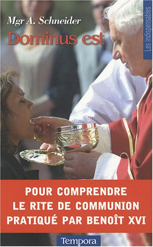 Dominus est : pour comprendre le rite de communion pratiqué par Benoît XVI