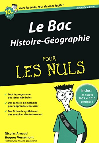 Le bac histoire-géographie pour les nuls