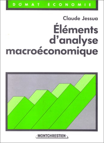 Eléments d'analyse macroéconomique
