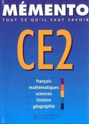 Mémento CE2 : tout ce qu'il faut savoir