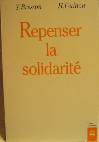 Repenser la solidarité