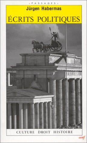 Ecrits politiques : culture, droit, histoire