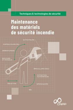 Maintenance des matériels de sécurité incendie
