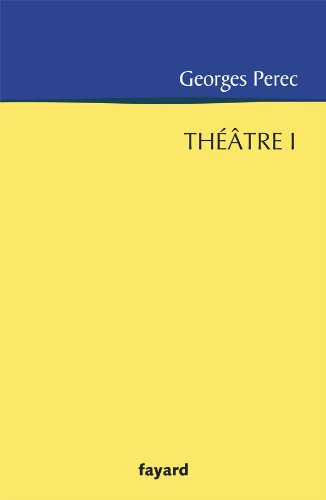 Théâtre. Vol. 1