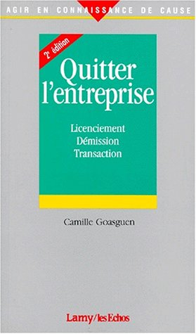 quitter l'entreprise, 2e édition
