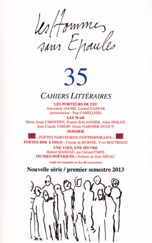 Hommes sans épaules (Les), n° 35. Poètes norvégiens contemporains