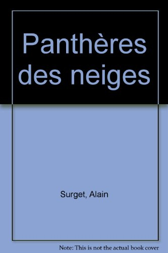 Panthères des neiges