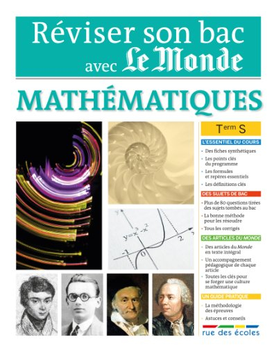 Mathématiques, terminale série S