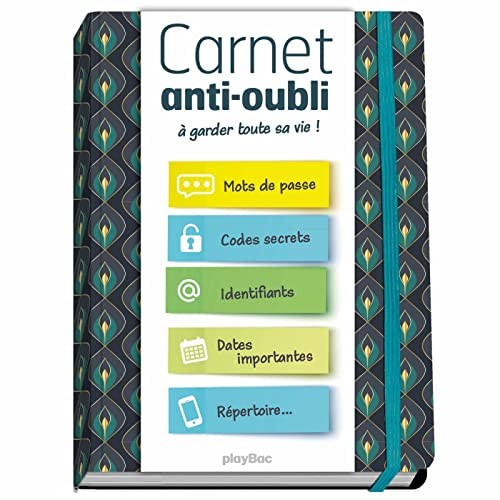 Carnet anti-oubli : à garder toute sa vie !