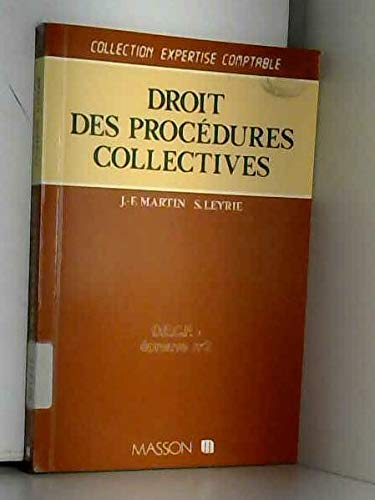 Droit des procédures collectives