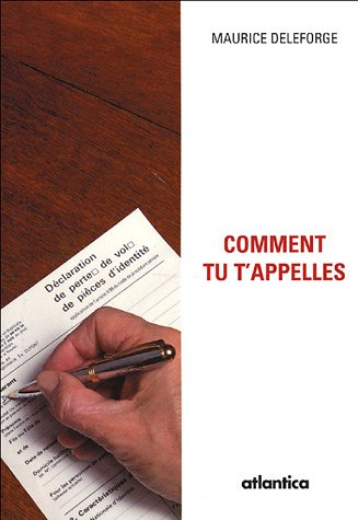 Comment tu t'appelles : thème varié