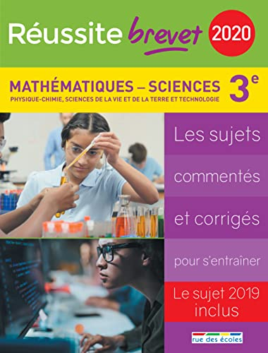 Mathématiques, sciences, physique-chimie, sciences de la vie et de la Terre et technologie : collège
