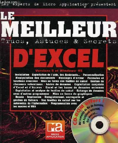 Le meilleur d'Excel pour Windows 95