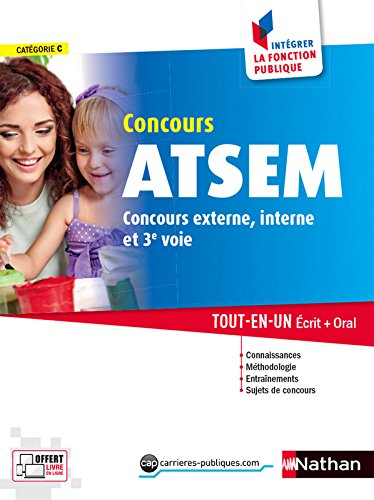 Concours ATSEM, agent territorial spécialisé des écoles maternelles : catégorie C, concours externe,