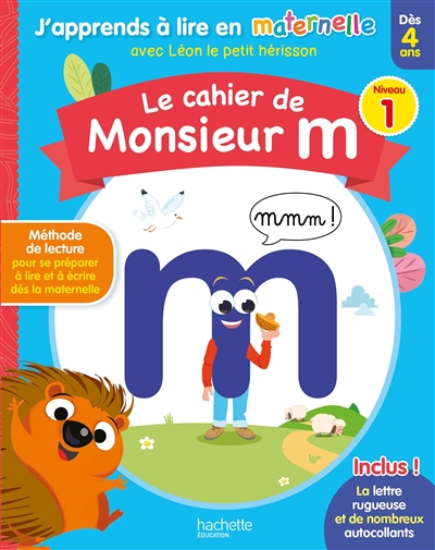 Le cahier de monsieur m : niveau 1 : dès 4 ans