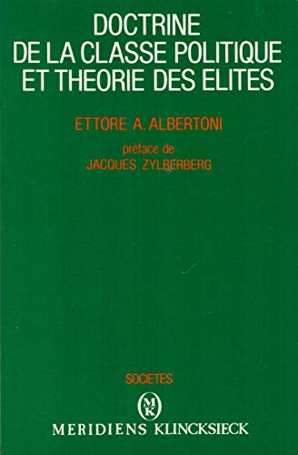 Doctrine de la classe politique et théorie des élites