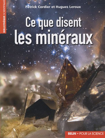 Ce que disent les minéraux