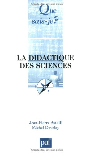 La didactique des sciences