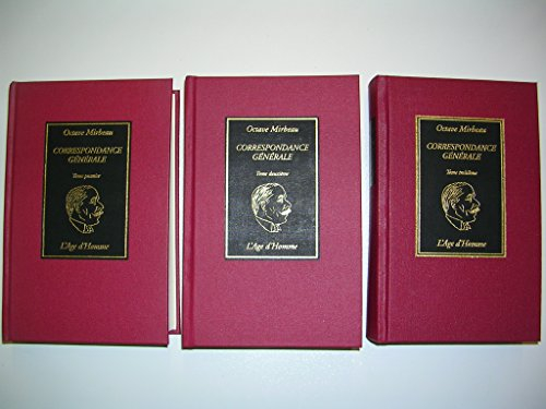 Correspondance générale. Vol. 1