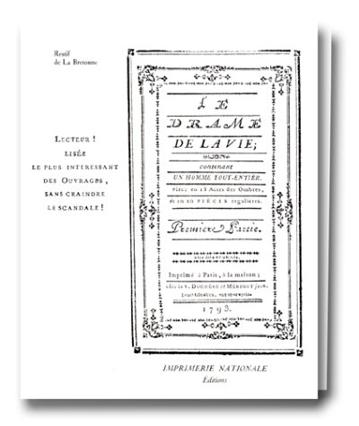 Le Drame de la vie : contenant un homme tout entier : pièce en 13 actes des ombres et en 10 pièces r