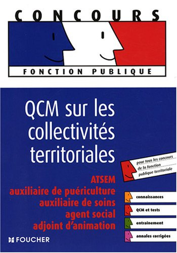 QCM sur les collectivités locales : ATSEM, auxiliaire de puériculture, auxiliaire de soins, agent so