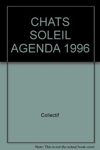 agenda 1996 les chats du soleil                                                               010397